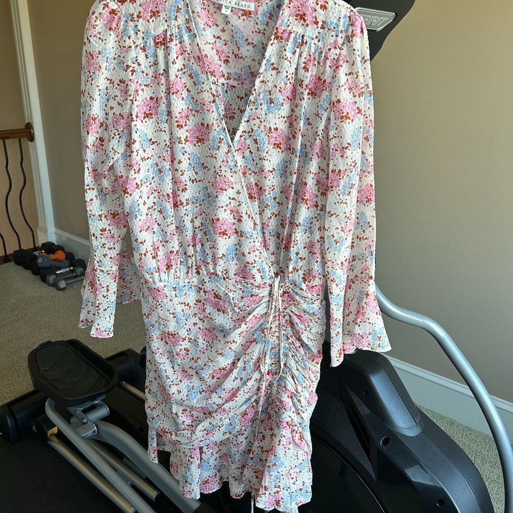 Floral Ruched Dress